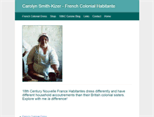 Tablet Screenshot of carolynsmith-kizer.com